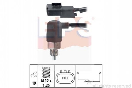 1.860.211_датчик заднего хода hyundai atosatos primesantro 1.01.1i 98> EPS 1 860 211