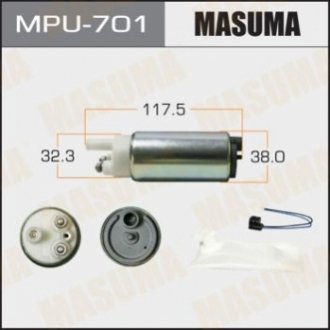 Бензонасос электрический (+сеточка) Mitsubishi/ Suzuki MASUMA MPU-701 (фото 1)
