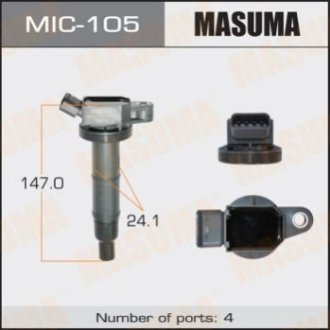Катушка зажигания Toyota Camry, RAV 4 2.0, 2.4 (-11) MASUMA MIC-105