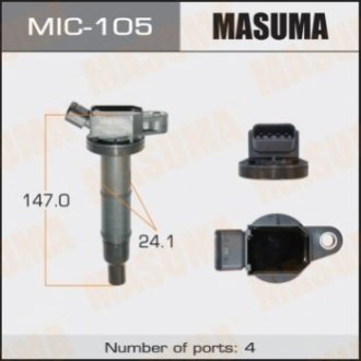 Котушка запалювання Toyota Camry, RAV 4 2.0, 2.4 (-11) MASUMA MIC-105