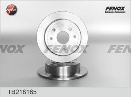 Диск тормозной Chevrolet Lacetti/Daewoo Nubira 03- 1.4 16V, 1.6, 1.8 FENOX Tb218165 (фото 1)