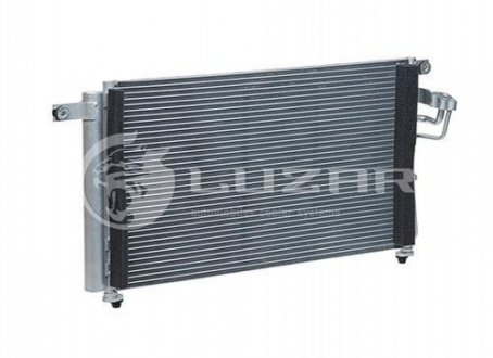 Радиатор кондиционера Rio 1.4/1.6 (05-) АКПП/МКПП (LRAC 08G1) LUZAR LRAC08G1