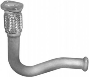 Труба глушитель приёмная для Renault Cli II/Kangoo 1.9 dTi 99-07 POLMOSTROW 21.525 (фото 1)