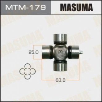Крестовина карданного вала (25x63.8) Mitsubishi MASUMA MTM-179 (фото 1)