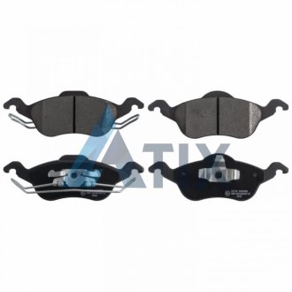 F_колодки дисковые перед. ford focus 1.4i-2.0i1.8tdi 98> FEBI BILSTEIN 16279