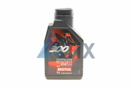 Олива 4T 300V FL SAE 5W30 1L MOTUL 835911