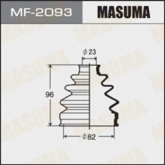 Пыльник ШРУСа наружного Nissan Primera (-01) MASUMA MF-2093 (фото 1)