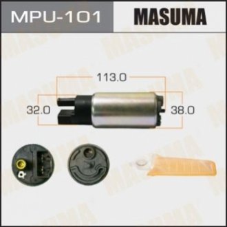 Бензонасос электрический (+сеточка) Toyota MASUMA MPU-101