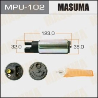 Бензонасос электрический (+сеточка) Toyota MASUMA MPU-102