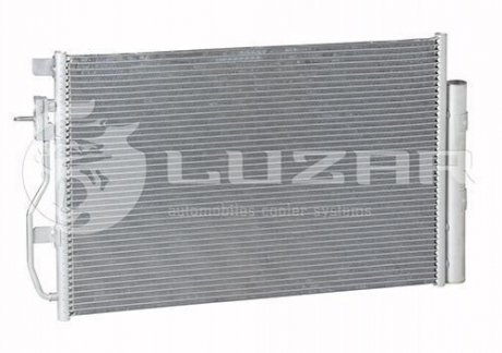 Радиатор кондиционера Авео (T300 (11-)) с ресивером LUZAR LRAC0595