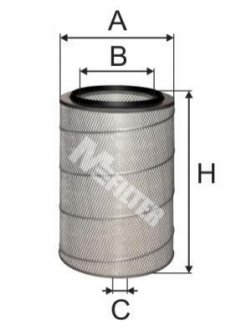 Фільтр повітряний (аналог /1) M-FILTER A 152