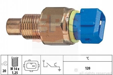 Термовыключатель сигнальная лампа охлаждающей жидкости EPS 1 840 131 (фото 1)