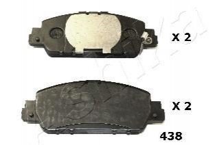 Гальмівнi колодки дисковi Honda Accord 2.4-3.5 15- ASHIKA 5004438 (фото 1)