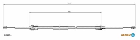 Тросик ADRIAUTO 35.0227.1