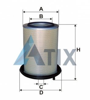 Фильтр воздушный /AM449 (WIX-Filtron) WIX FILTERS 42409E