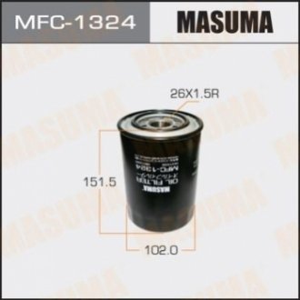 Масляный фильтр C-313 без сливного болта. MASUMA MFC-1324