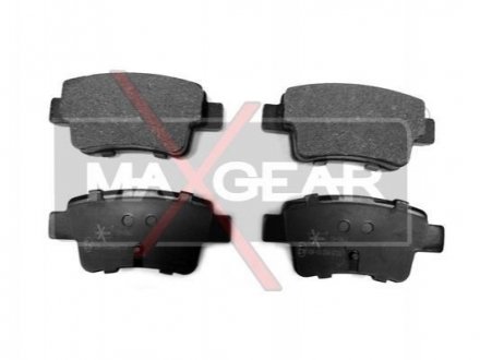 Тормозные колодки задние FIAT GRANDE PUNTO 05- MAXGEAR 19-0463