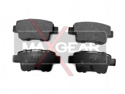 Тормозные колодки задние FIAT GRANDE PUNTO 05- MAXGEAR 19-0463 (фото 1)