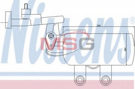 Осушитель VOLVO C 30(06-)1.6 D(+)[OE 30676523] NISSENS 95385