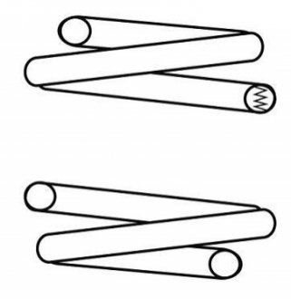 Пружина передня BMW E 81,E82,E90,E91,E92 05- CS Germany 14.101.243 (фото 1)