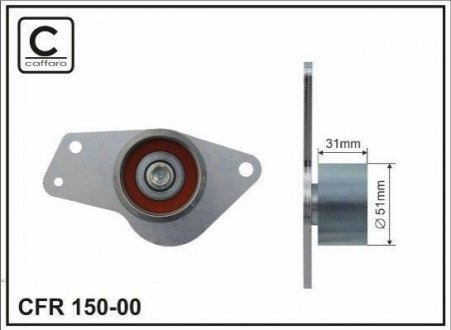 Ролик ремня ГРМ RE Clio II, Megane I, Kangoo CAFFARO 150-00