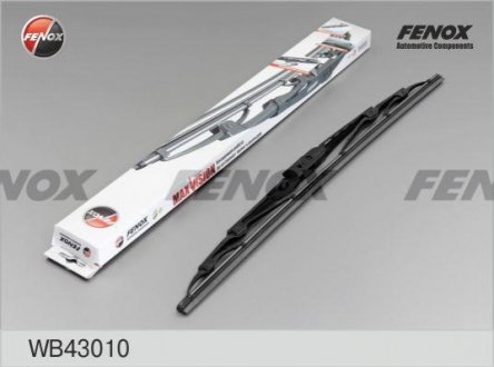 Щітка склоочисника 430 мм-17" каркасна гачок FENOX WB43010