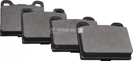 Комплект тормозных колодок, дисковый тормоз JP GROUP 1363700310