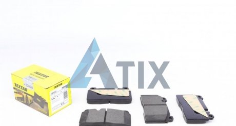 Комплект тормозных колодок, дисковый тормоз TEXTAR 2564301 (фото 1)