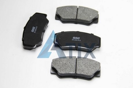 Комплект тормозных колодок, дисковый тормоз BSG BSG 30-200-013 (фото 1)