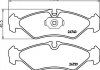 Комплект тормозных колодок, дисковый тормоз HELLA 8DB355014-421 (фото 2)