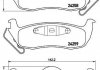 Комплект тормозных колодок, дисковый тормоз HELLA 8DB355012-181 (фото 2)