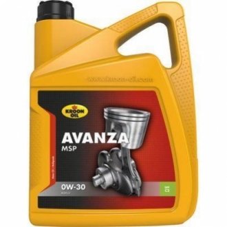 Масло моторное AVANZA MSP 0W-30 5L KROON OIL 35942