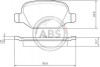 Комплект тормозных колодок, дисковый тормоз A.B.S. 37311 (фото 1)