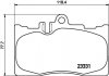 Комплект тормозных колодок, дисковый тормоз HELLA 8DB355009861 (фото 2)