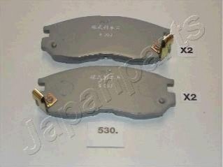 Комплект тормозных колодок дисковый тормоз JAPANPARTS PA-530AF (фото 1)