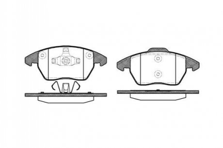 Гальмівні колодки WOKING P11303.10