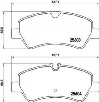 Комплект тормозных колодок дисковый тормоз HELLA 8DB355020721