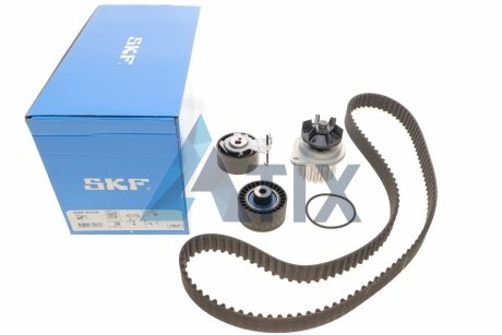 Комплект ременя ГРМ + помпа SKF VKMC 03258