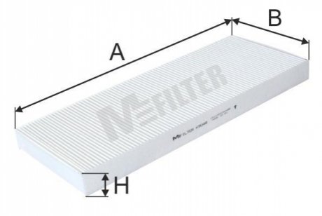 Фильтр, воздух во внутренном пространстве M-FILTER K 9048 (фото 1)