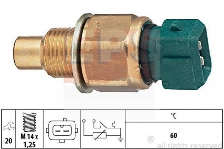 Датчик температура охлаждающей жидкости EPS 1 830 560