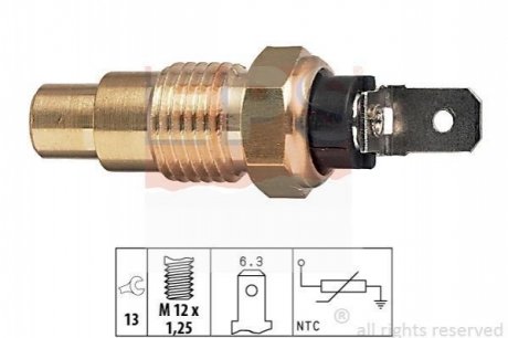 Датчик температура охлаждающей жидкости EPS 1 830 159