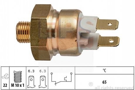 Датчик температуры охлаждающей жидкости EPS 1 840 112