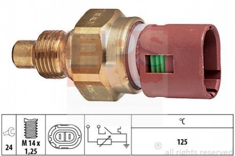 Датчик температуры охлаждающей жидкости EPS 1 830 532 (фото 1)