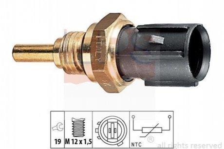 Датчик температуры охлаждающей жидкости EPS 1 830 198 (фото 1)