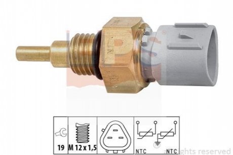 Датчик температуры охлаждающей жидкости EPS 1.830.368