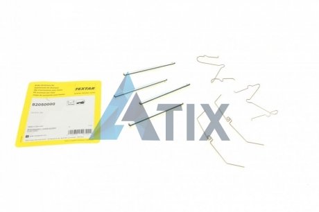 Комплектующие колодки дискового тормоза TEXTAR 82050000