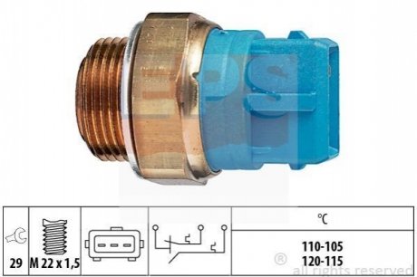 Термовыключатель вентилятора радиатора EPS 1 850 680