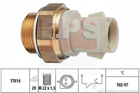 Термовыключатель вентилятора радиатора EPS 1 850 137