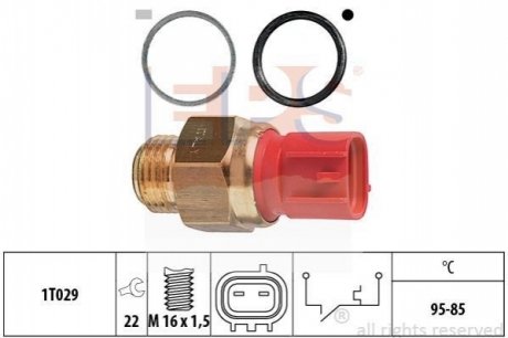 Термовыключатель вентилятора радиатора EPS 1 850 149