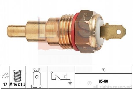 Термовыключатель вентилятора радиатора EPS 1 850 068
